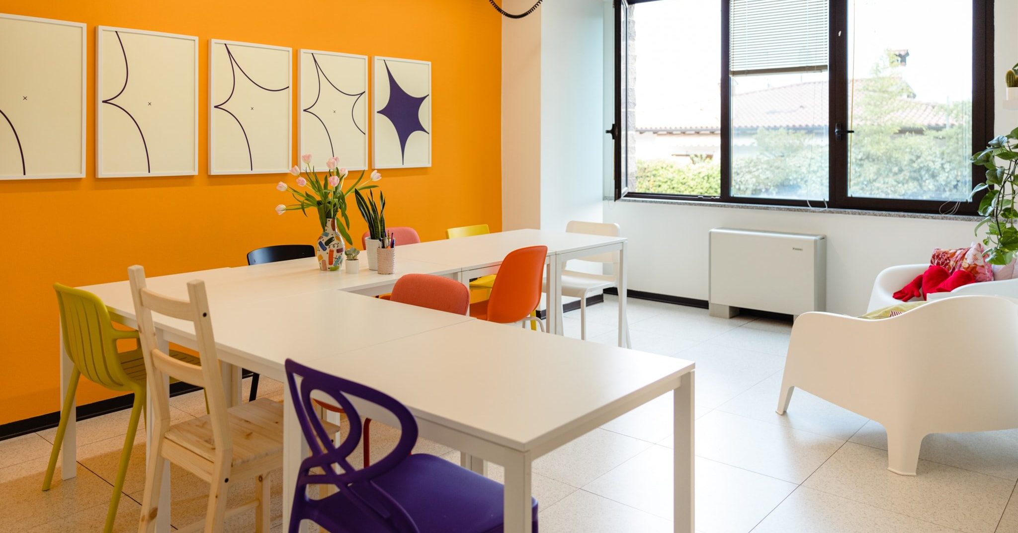Sala riunioni a Brescia - Fornace Lab